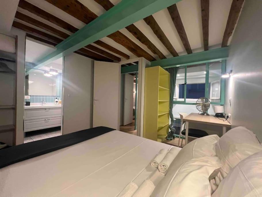 Ferienwohnung Paris Le Marais Duplex Exterior foto
